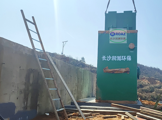 200噸一體化凈水設(shè)備投入使用；